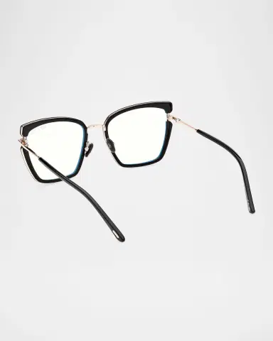 TOM FORD Blue-Light Acetate Butterfly Optical Glasses | Thumbnail 2 TOM FORD Blue-Light Acetate Butterfly Optical Glasses | Thumbnail 2