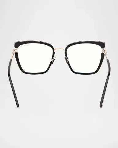 TOM FORD Blue-Light Acetate Butterfly Optical Glasses | Thumbnail 5 TOM FORD Blue-Light Acetate Butterfly Optical Glasses | Thumbnail 5