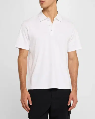 Rag & Bone Men 's Pima Cotton Polo Shirt | Thumbnail 4 Rag & Bone Men 's Pima Cotton Polo Shirt | Thumbnail 4