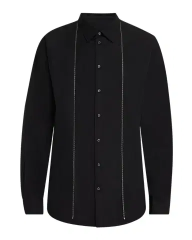 Dsquared2 Men's Zip-Trim Sport Shirt | Thumbnail 1 Dsquared2 Men's Zip-Trim Sport Shirt | Thumbnail 1