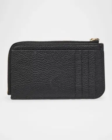 Chloé Alphabet Zip Leather Card Case | Thumbnail 6 Chloé Alphabet Zip Leather Card Case | Thumbnail 6