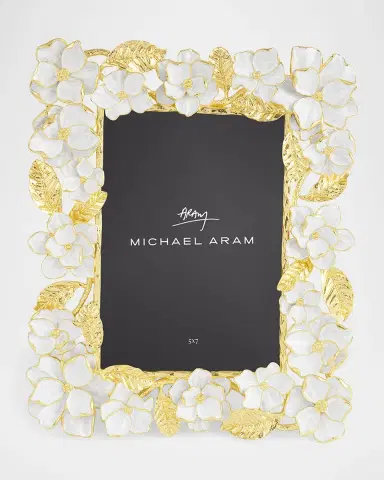 Michael Aram Gardenia Sculpted Frame, 5" x 7" | Thumbnail 4 Michael Aram Gardenia Sculpted Frame, 5" x 7" | Thumbnail 4