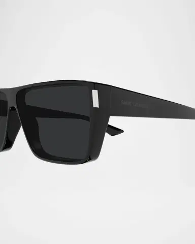 Saint Laurent Men 's SL 757M Acetate Rectangle Sunglasses | Thumbnail 2 Saint Laurent Men 's SL 757M Acetate Rectangle Sunglasses | Thumbnail 2