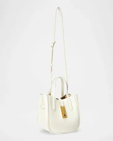 Polo Ralph Lauren Polo ID Leather Small Tote | Thumbnail 5 Polo Ralph Lauren Polo ID Leather Small Tote | Thumbnail 5