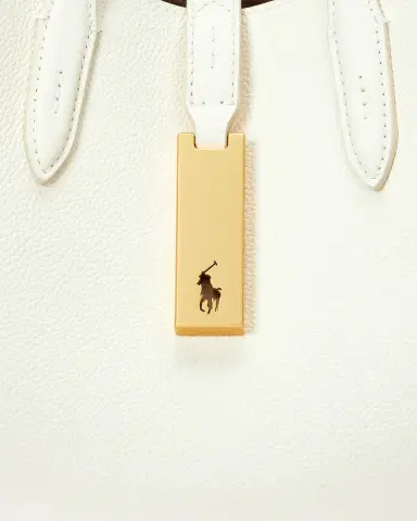 Polo Ralph Lauren Polo ID Leather Small Tote | Thumbnail 6 Polo Ralph Lauren Polo ID Leather Small Tote | Thumbnail 6