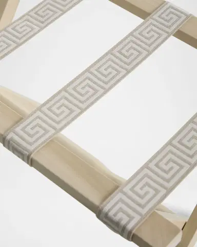 Gate House Furniture Greek Key Luggage Rack | Thumbnail 3 Gate House Furniture Greek Key Luggage Rack | Thumbnail 3