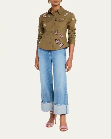 Cinq à Sept Canyon Ditsy Love Scrunched Jacket | Thumbnail 2 Cinq à Sept Canyon Ditsy Love Scrunched Jacket | Thumbnail 2