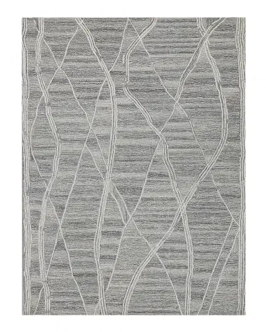 Exquisite Rugs Tangiers Hand-Tufted Gray/Ivory Rug | Thumbnail 1 Exquisite Rugs Tangiers Hand-Tufted Gray/Ivory Rug | Thumbnail 1