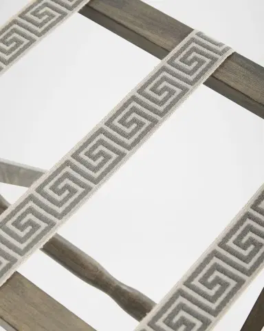 Gate House Furniture Greek Key Luggage Rack | Thumbnail 3 Gate House Furniture Greek Key Luggage Rack | Thumbnail 3