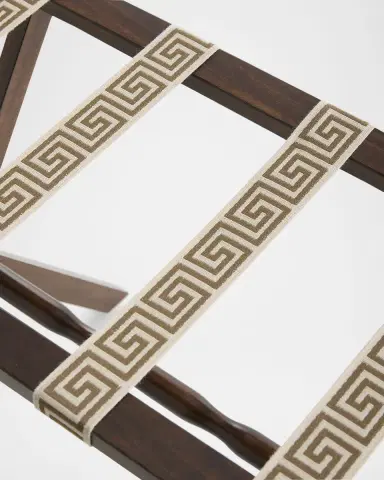 Gate House Furniture Greek Key Luggage Rack | Thumbnail 2 Gate House Furniture Greek Key Luggage Rack | Thumbnail 2
