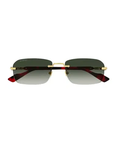 Gucci Men's GG1221SM Rimless Metal Rectangle Sunglasses | Thumbnail 1 Gucci Men's GG1221SM Rimless Metal Rectangle Sunglasses | Thumbnail 1