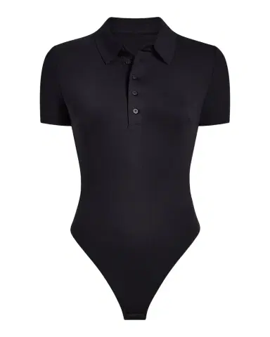 Commando Neoprene Polo Thong Bodysuit | Thumbnail 1 Commando Neoprene Polo Thong Bodysuit | Thumbnail 1