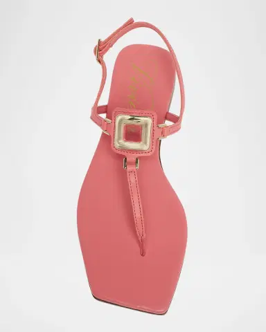 Roger Vivier Viv By The Sea Slingback Sandals | Thumbnail 4 Roger Vivier Viv By The Sea Slingback Sandals | Thumbnail 4