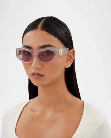 Balenciaga Round Acetate Sunglasses | Thumbnail 4 Balenciaga Round Acetate Sunglasses | Thumbnail 4