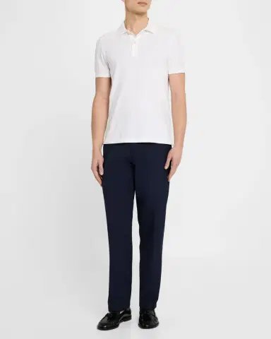 dunhill Men's Straight-Fit Twill Chino Pants | Thumbnail 2 dunhill Men's Straight-Fit Twill Chino Pants | Thumbnail 2