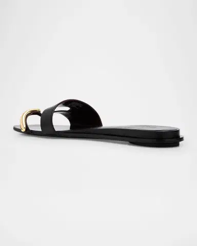 Tory Burch Pierced Leather Toe Ring Flat Sandals | Thumbnail 4 Tory Burch Pierced Leather Toe Ring Flat Sandals | Thumbnail 4