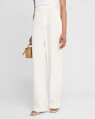 Vince Joan High-Rise Pull-On Linen Pants | Thumbnail 3 Vince Joan High-Rise Pull-On Linen Pants | Thumbnail 3