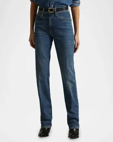 Polo Ralph Lauren High-Rise Straight Jeans | Thumbnail 4 Polo Ralph Lauren High-Rise Straight Jeans | Thumbnail 4