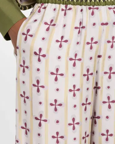 La DoubleJ Printed Silk Wide-Leg Palazzo Pants | Thumbnail 5 La DoubleJ Printed Silk Wide-Leg Palazzo Pants | Thumbnail 5