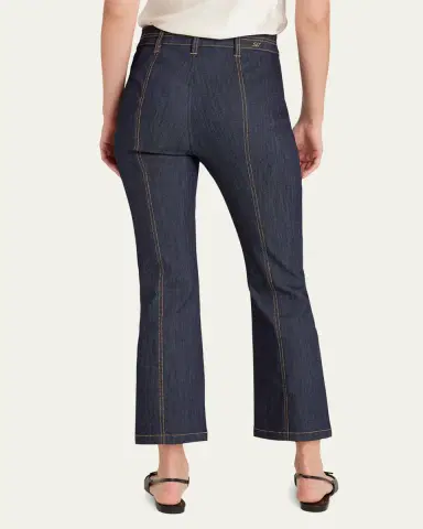 Cinq à Sept Dorothea Denim Patch Pocket Pants | Thumbnail 2 Cinq à Sept Dorothea Denim Patch Pocket Pants | Thumbnail 2