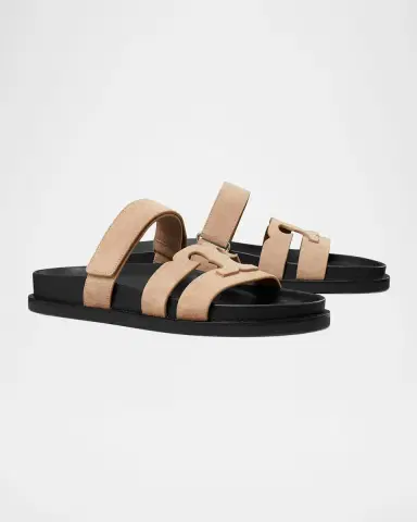 Tory Burch Ines Suede Sporty Slide Sandals | Thumbnail 2 Tory Burch Ines Suede Sporty Slide Sandals | Thumbnail 2