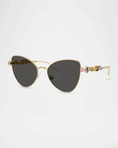 Swarovski SK7034 Butterfly Crystalized Sunglasses | Thumbnail 3 Swarovski SK7034 Butterfly Crystalized Sunglasses | Thumbnail 3