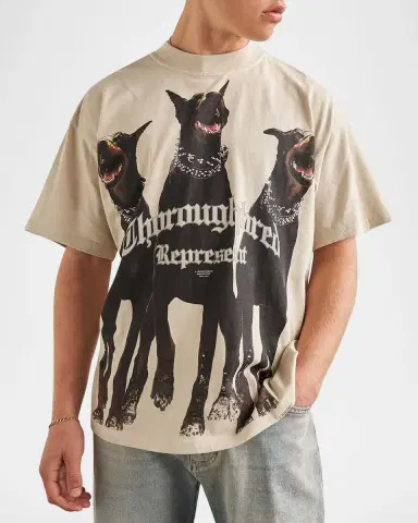 REPRESENT Men 's Thoroughbred T-Shirt | Thumbnail 3 REPRESENT Men 's Thoroughbred T-Shirt | Thumbnail 3