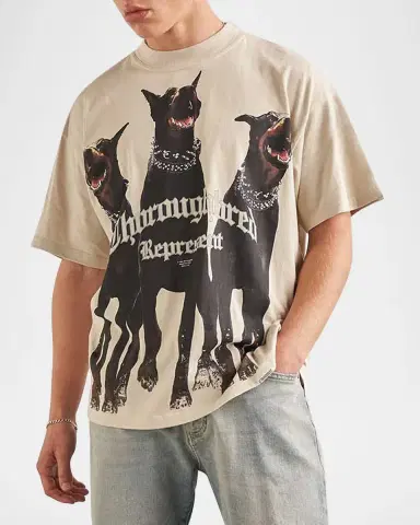 REPRESENT Men 's Thoroughbred T-Shirt | Thumbnail 4 REPRESENT Men 's Thoroughbred T-Shirt | Thumbnail 4