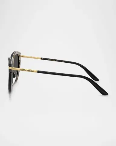 Dolce & Gabbana DG4492 Butterfly Acetate Sunglasses | Thumbnail 2 Dolce & Gabbana DG4492 Butterfly Acetate Sunglasses | Thumbnail 2
