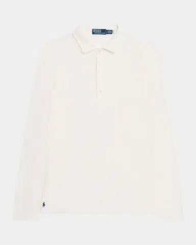 Polo Ralph Lauren Men's Linen Mesh Polo Shirt | Thumbnail 1 Polo Ralph Lauren Men's Linen Mesh Polo Shirt | Thumbnail 1