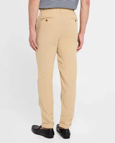 Polo Ralph Lauren Men's Prepster Slim Tapered Linen Pants | Thumbnail 3 Polo Ralph Lauren Men's Prepster Slim Tapered Linen Pants | Thumbnail 3