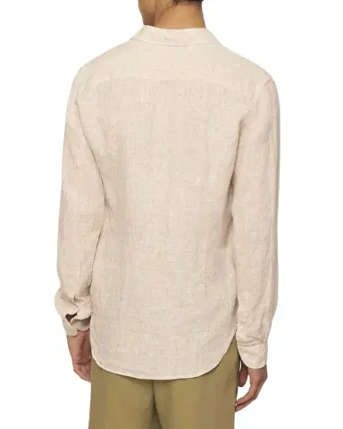 Orlebar Brown Men 's Giles Long-Sleeve Linen Sport Shirt | Thumbnail 1 Orlebar Brown Men 's Giles Long-Sleeve Linen Sport Shirt | Thumbnail 1