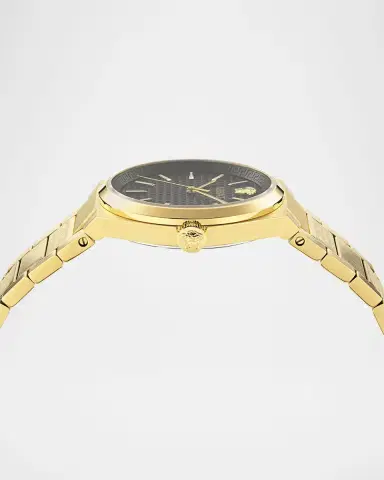 Versace V-Auria 39MM IP Yellow Gold Bracelet Watch | Thumbnail 3 Versace V-Auria 39MM IP Yellow Gold Bracelet Watch | Thumbnail 3