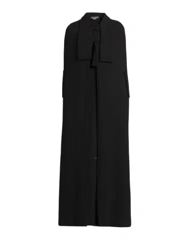 Dolce & Gabbana Lana Wool-Blend Crepe Long Coat | Thumbnail 1 Dolce & Gabbana Lana Wool-Blend Crepe Long Coat | Thumbnail 1