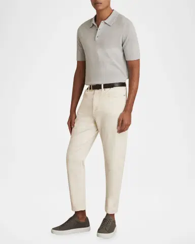 Reiss Men's Manor Short-Sleeve Polo Shirt | Thumbnail 2 Reiss Men's Manor Short-Sleeve Polo Shirt | Thumbnail 2