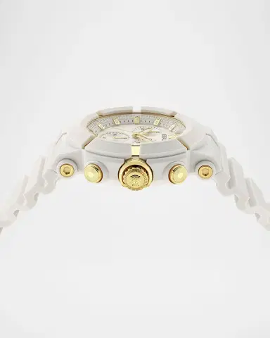 Versace Real Active Chrono 45MM White Ecoceramic Watch | Thumbnail 3 Versace Real Active Chrono 45MM White Ecoceramic Watch | Thumbnail 3