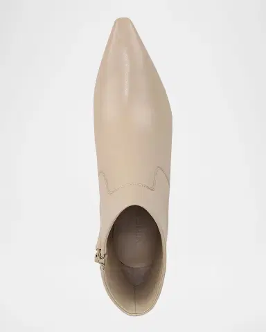 Vince Simone Leather Ankle Boots | Thumbnail 4 Vince Simone Leather Ankle Boots | Thumbnail 4