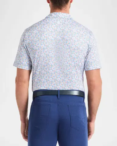 Robert Graham Men 's High Spirits Knit Polo Shirt | Thumbnail 2 Robert Graham Men 's High Spirits Knit Polo Shirt | Thumbnail 2