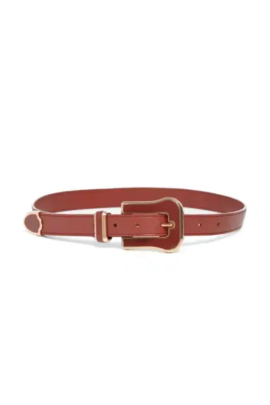 GABRIELA HEARST Austine Belt in Cognac Leather | Thumbnail 1 GABRIELA HEARST Austine Belt in Cognac Leather | Thumbnail 1