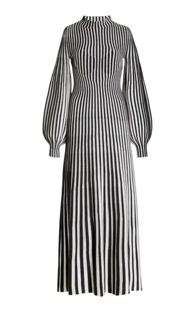 Gabriela Hearst Lee Knit Dress in Charcoal & Cashmere Silk | Thumbnail 1 Gabriela Hearst Lee Knit Dress in Charcoal & Cashmere Silk | Thumbnail 1