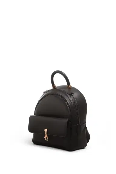 GABRIELA HEARST Mini Billie Backpack in Black Nappa Leather | Thumbnail 1 GABRIELA HEARST Mini Billie Backpack in Black Nappa Leather | Thumbnail 1
