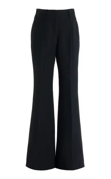 GABRIELA HEARST Rhein Pant in Black Wool Silk Cady | Thumbnail 1 GABRIELA HEARST Rhein Pant in Black Wool Silk Cady | Thumbnail 1