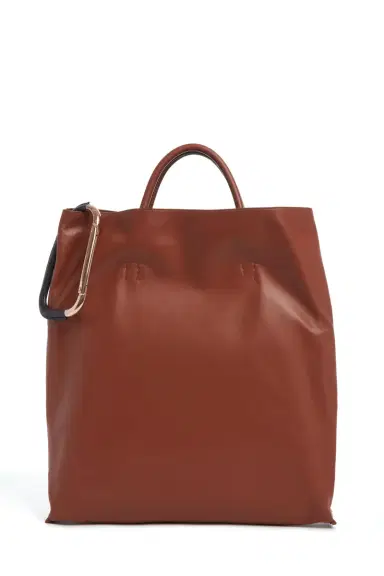 GABRIELA HEARST Eileen Tote Bag in Cognac Leather | Thumbnail 1 GABRIELA HEARST Eileen Tote Bag in Cognac Leather | Thumbnail 1