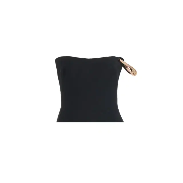 Laurel Top in Black Wool Silk Cady Laurel Top in Black Wool Silk Cady