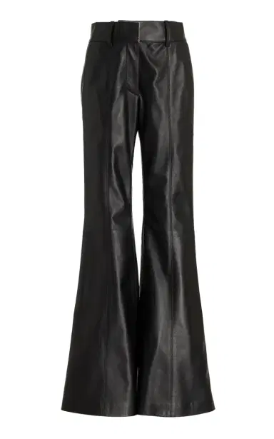 GABRIELA HEARST Rhein Pant in Black Nappa Leather | Thumbnail 1 GABRIELA HEARST Rhein Pant in Black Nappa Leather | Thumbnail 1