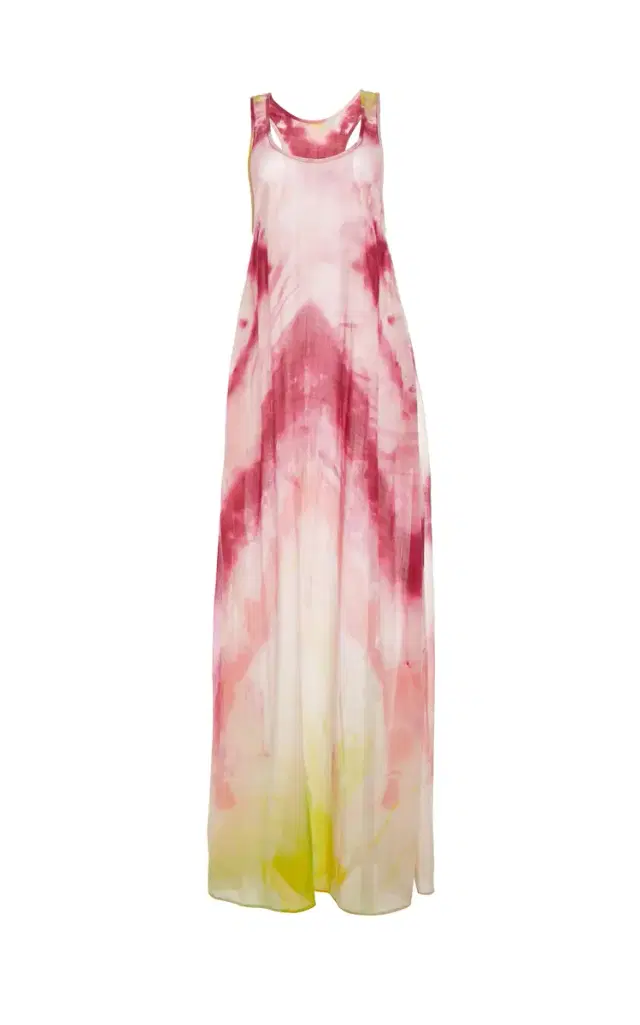 Niki Dress in Multi Tie Dye Cashmere Niki Dress in Multi Tie Dye Cashmere