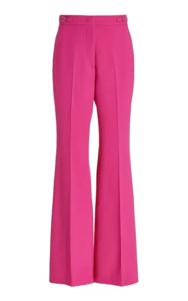 Gabriela Hearst Vesta Pant in Fuchsia Virgin Wool Crepe | Thumbnail 1 Gabriela Hearst Vesta Pant in Fuchsia Virgin Wool Crepe | Thumbnail 1