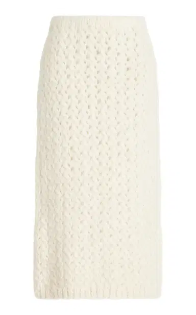 GABRIELA HEARST Collin Knit Skirt in Welfat Cashmere | Thumbnail 1 GABRIELA HEARST Collin Knit Skirt in Welfat Cashmere | Thumbnail 1