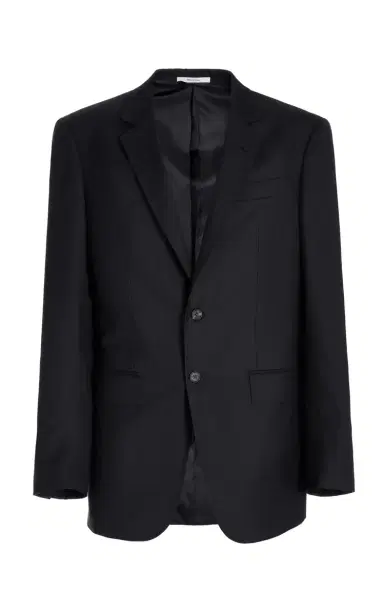 Gabriela Hearst Irving Jacket in Black Virgin Wool | Thumbnail 1 Gabriela Hearst Irving Jacket in Black Virgin Wool | Thumbnail 1