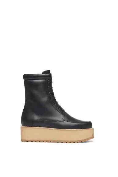 Gabriela Hearst David Boot in Black Leather | Thumbnail 1 Gabriela Hearst David Boot in Black Leather | Thumbnail 1
